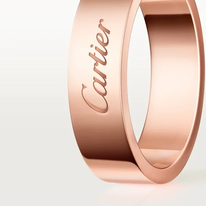 C De Cartier gifterings, 5 mm bredde C De Cartier gifterings, 5 mm bredde