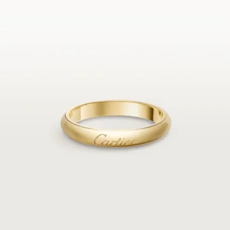 C De Cartier gifteringsbånd, 3 mm bredde