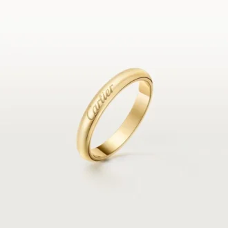 C De Cartier gifteringsbånd, 3 mm bredde