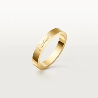 C De Cartier gifteringsbånd, 3 mm bredde