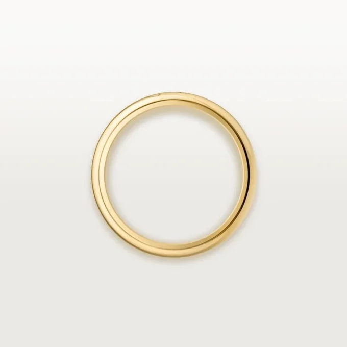 C De Cartier gifteringsbånd, 3 mm bredde C De Cartier gifteringsbånd, 3 mm bredde