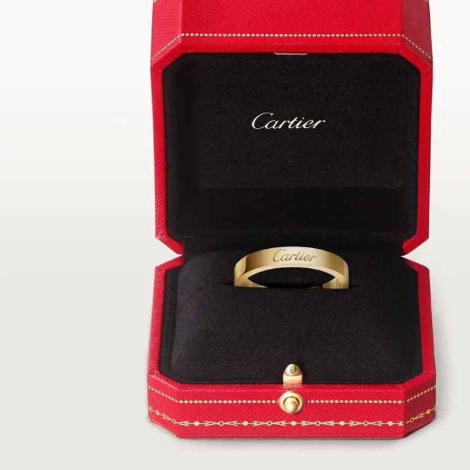 C De Cartier gifteringsbånd, 3 mm bredde C De Cartier gifteringsbånd, 3 mm bredde