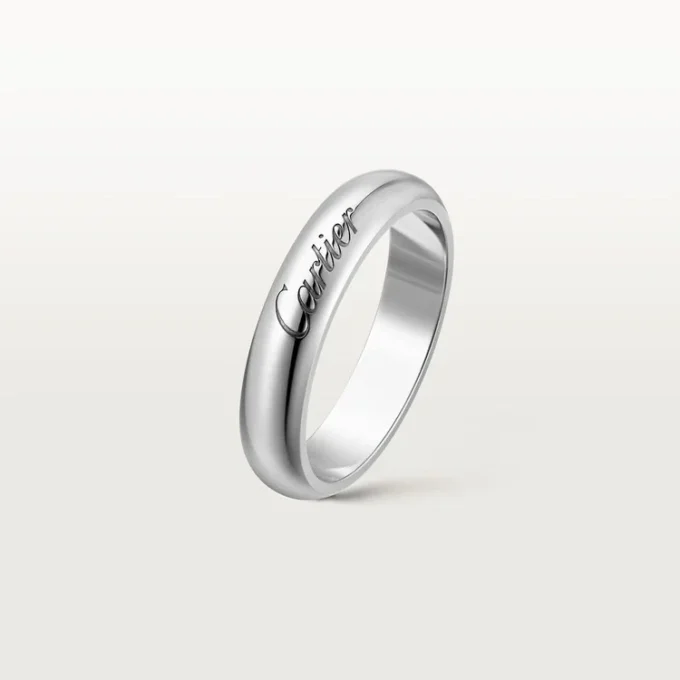 C De Cartier gifteringsbånd, 4 mm bredde C De Cartier gifteringsbånd, 4 mm bredde