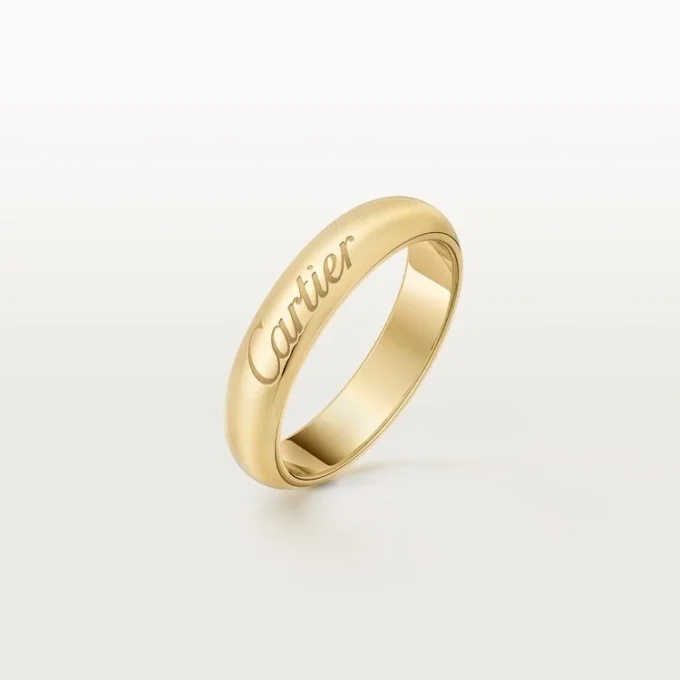 C De Cartier gifteringsbånd, 4 mm bredde