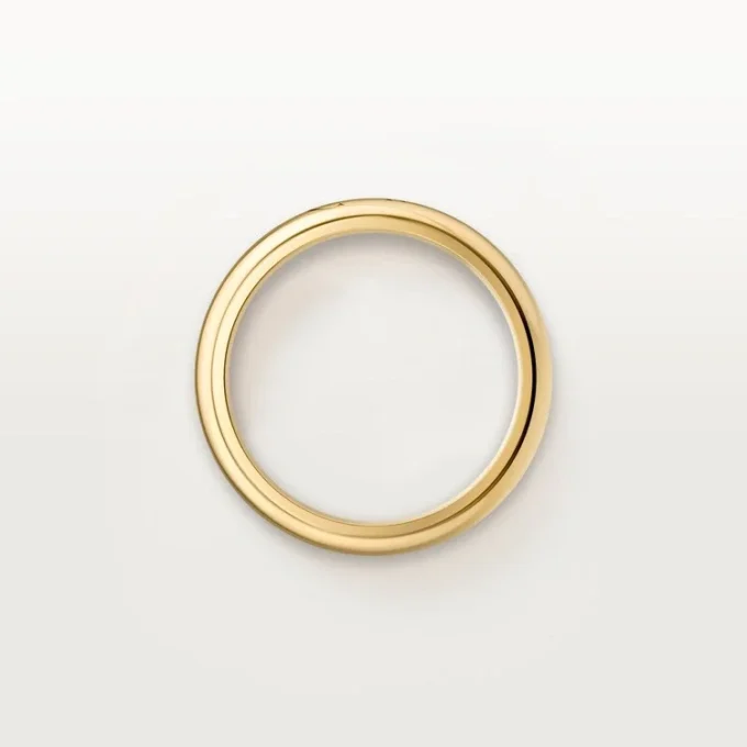 C De Cartier gifteringsbånd, 4 mm bredde