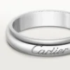 C De Cartier gifteringsbånd, 4 mm bredde C De Cartier gifteringsbånd, 4 mm bredde
