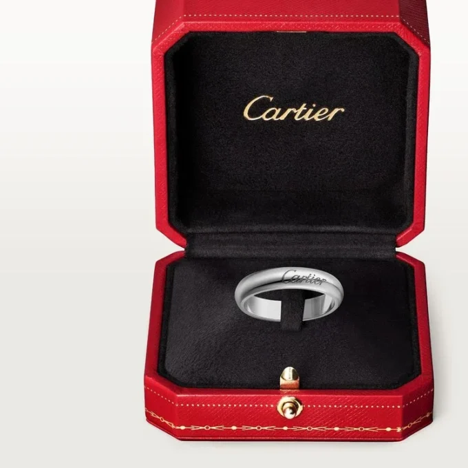 C De Cartier gifteringsbånd, 4 mm bredde C De Cartier gifteringsbånd, 4 mm bredde