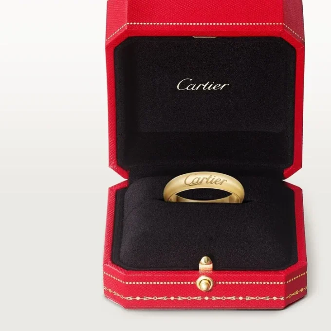 C De Cartier gifteringsbånd, 4 mm bredde
