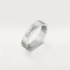 C De Cartier gifteringsbånd – platina – Cartier
