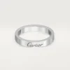 C De Cartier gifteringsbånd – platina – Cartier