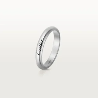 C De Cartier gifteringsbånd – platina – Cartier