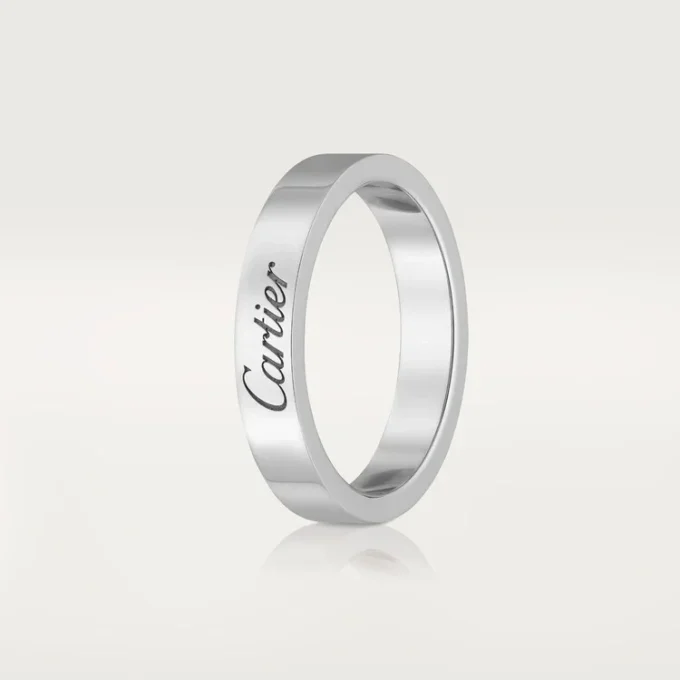 C De Cartier gifteringsbånd – platina – Cartier