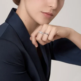 C De Cartier gifteringsbånd – platina – Cartier