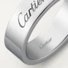 C De Cartier gifteringsbånd – platina – Cartier