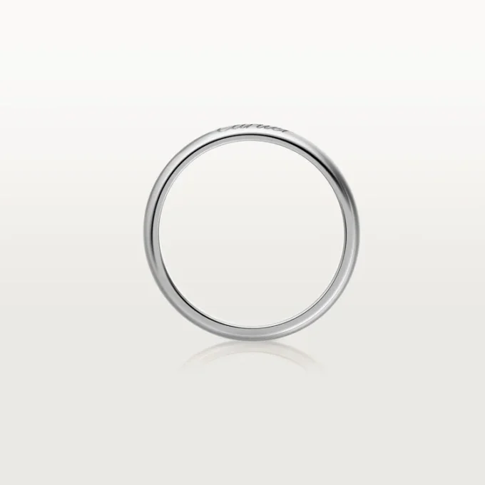 C De Cartier gifteringsbånd – platina – Cartier