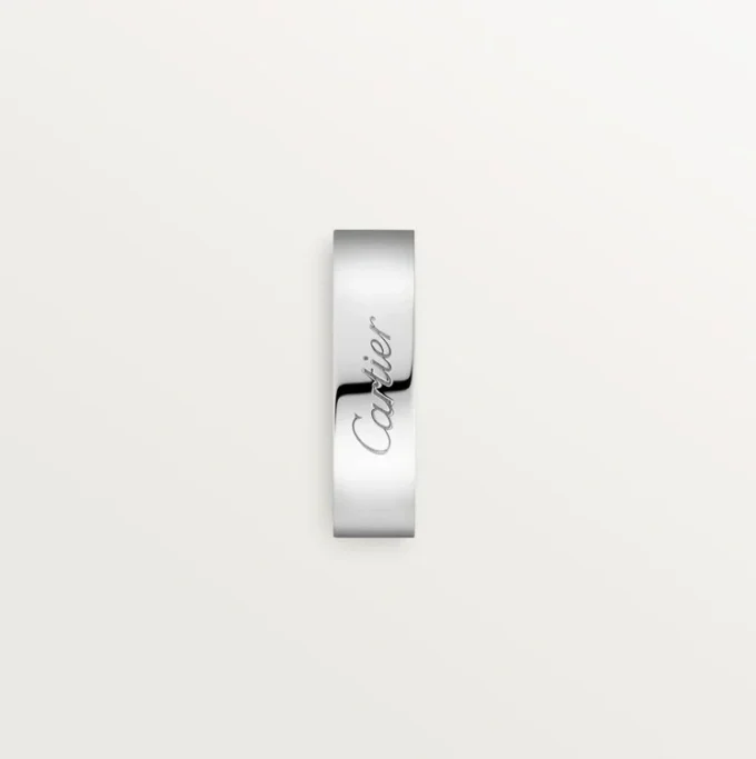 C De Cartier gifteringsbånd – platina – Cartier