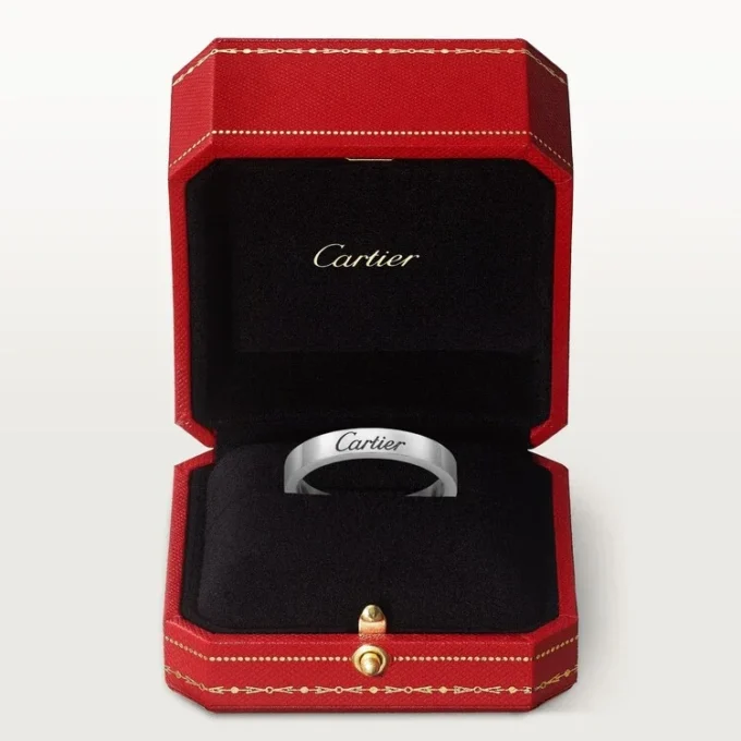 C De Cartier gifteringsbånd – platina – Cartier