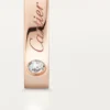 C De Cartier gifteringsbånd – rosa gull, diamant – Cartier