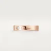 C De Cartier gifteringsbånd – rosa gull, diamant – Cartier