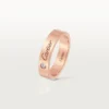 C De Cartier gifteringsbånd – Rosagull, diamant – Cartier