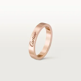 C De Cartier gifteringsbånd – Rosegull – Cartier