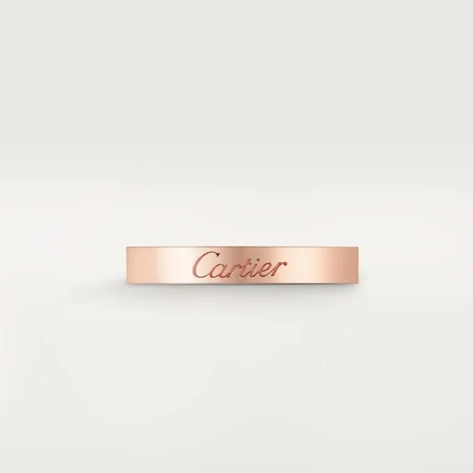 C De Cartier gifteringsbånd – Rosegull – Cartier