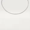 C De Cartier-halskjede – hvitt gull, diamanter – Cartier