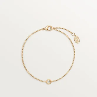 Cartier D’amour-armbånd, diamant, mellomstor modell