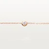 Cartier D’amour-armbånd, diamant, mellomstor modell