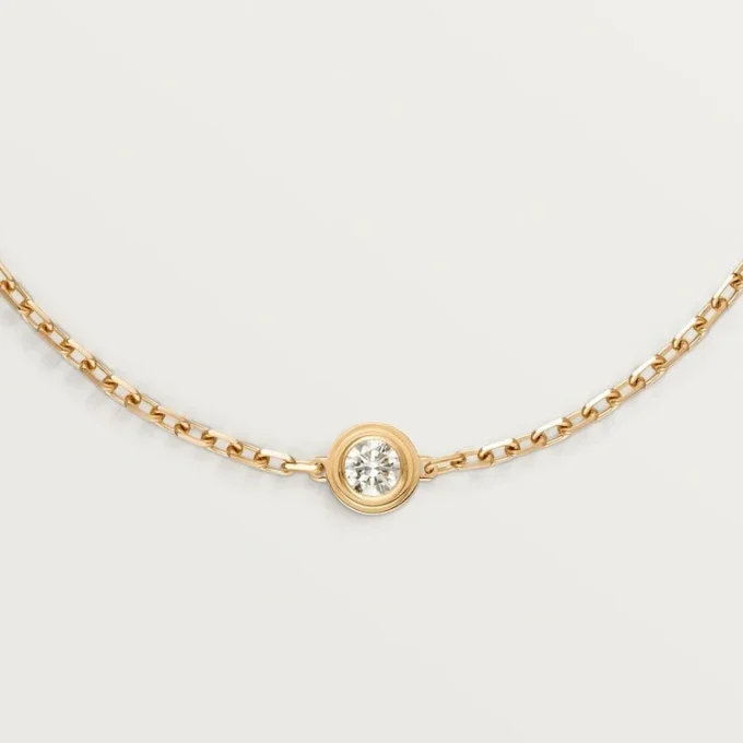 Cartier D’amour-armbånd, diamant, mellomstor modell
