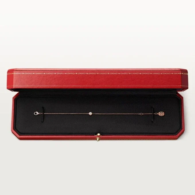 Cartier D’amour-armbånd, diamant, mini-modell