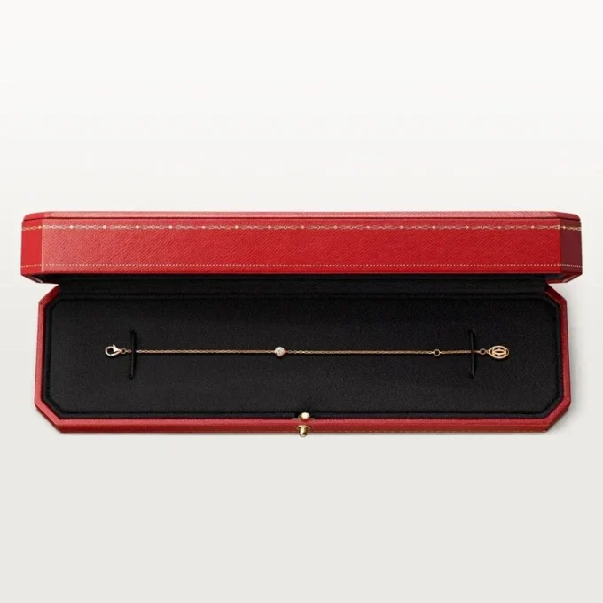 Cartier D’amour-armbånd, diamant, mellomstor modell