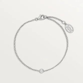 Cartier D’amour-armbånd, diamant, mini-modell