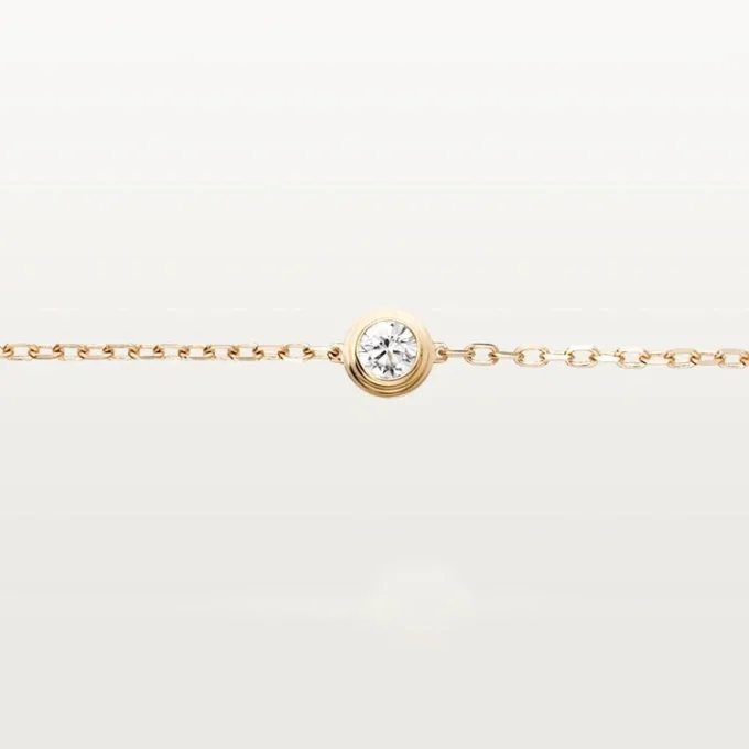 Cartier D’amour-armbånd, diamant, mini-modell