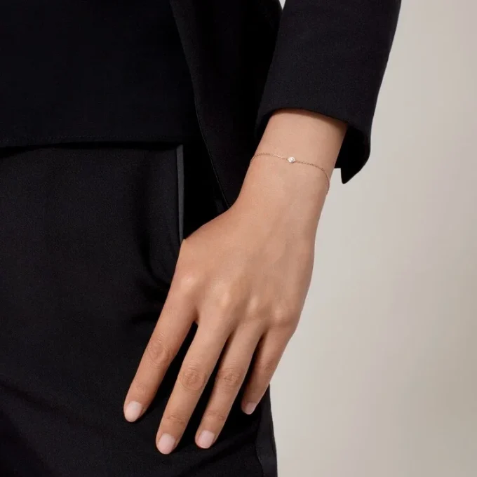 Cartier D’amour-armbånd, diamant, mini-modell
