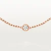 Cartier D’amour-armbånd, diamant, mini-modell