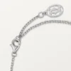Cartier D’amour-armbånd, diamant, mini-modell