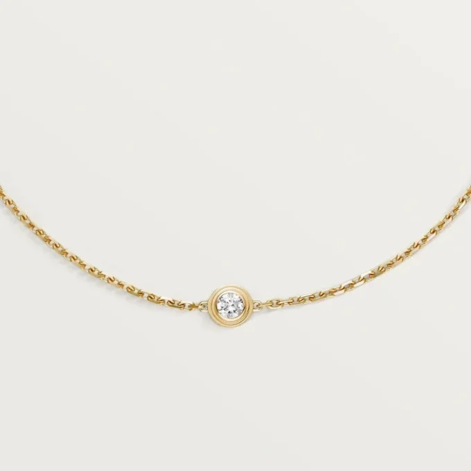 Cartier D’amour-armbånd, diamant, mini-modell