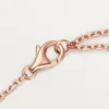 Cartier D’amour-armbånd, diamant, mini-modell