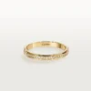 Cartier D’amour gifterings, 2,3 mm bredde, pavé