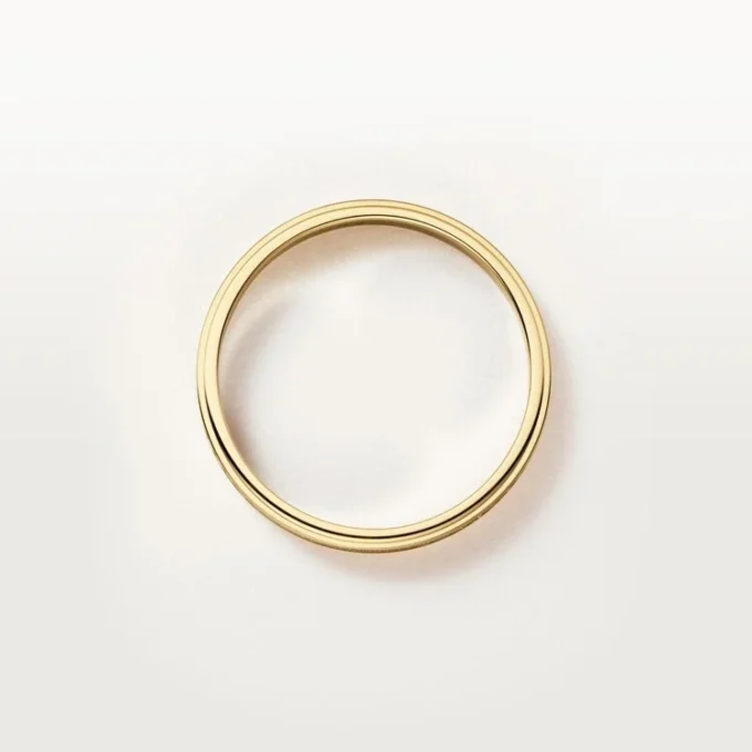 Cartier D’amour gifterings, 2,3 mm bredde, pavé