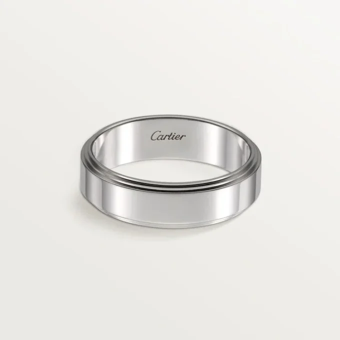 Cartier D’amour gifteringsbånd – platina – Cartier
