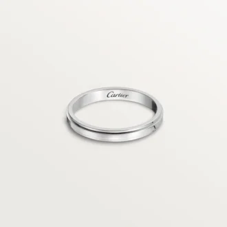 Cartier D’amour gifteringsbånd – platina – Cartier