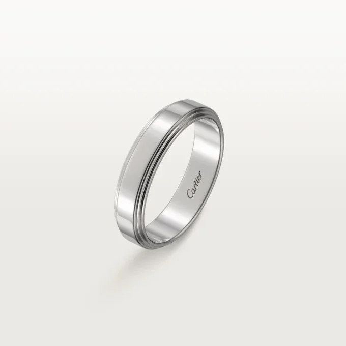 Cartier D’amour gifteringsbånd – platina – Cartier