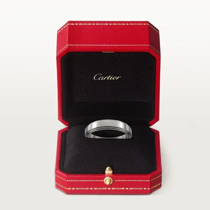 Cartier D’amour gifteringsbånd – platina – Cartier