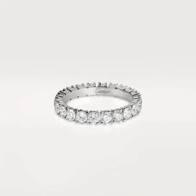 Cartier Destinee giftering – platina, diamanter – Cartier