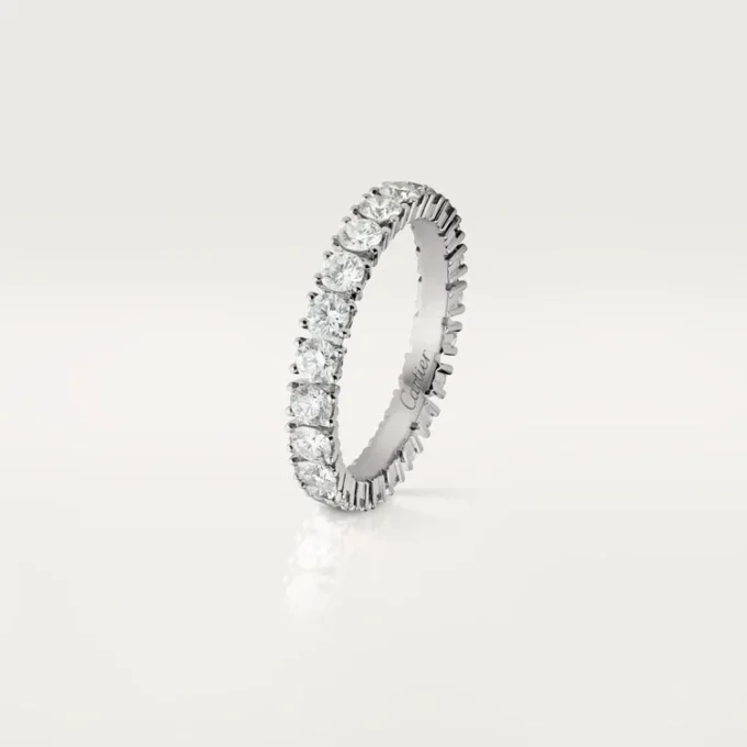 Cartier Destinee giftering – platina, diamanter – Cartier