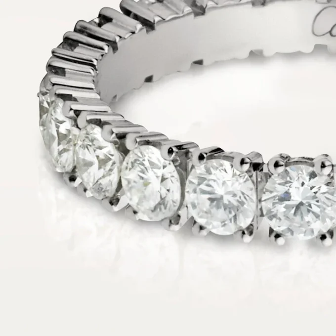 Cartier Destinee giftering – platina, diamanter – Cartier