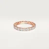 Cartier Destinee giftering – rosa gull, diamanter – Cartier