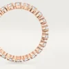 Cartier Destinee giftering – rosa gull, diamanter – Cartier